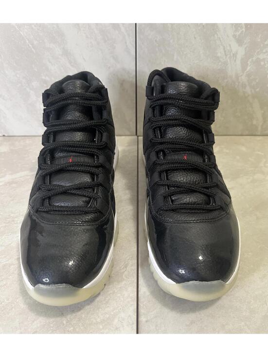 Jordan Other - Nike Air Jordan 11 (XI) Retro 72-10 black/gym red/white high top sneakers Size 9